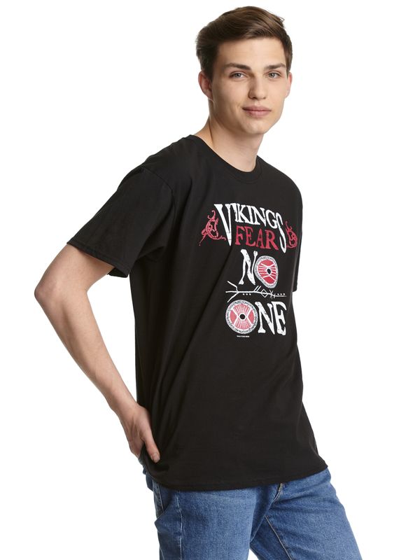 Nastrovje Potsdam Vikings Valhalla Vikings Fear No One Herren T-Shirt schwarz Black Friday Preise