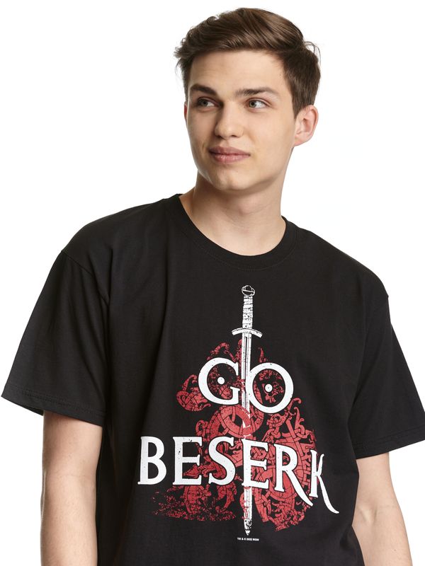 Nastrovje Potsdam Vikings Valhalla Go Beserk Herren T-Shirt schwarz 50% Rabatt für begrenzte Zeit