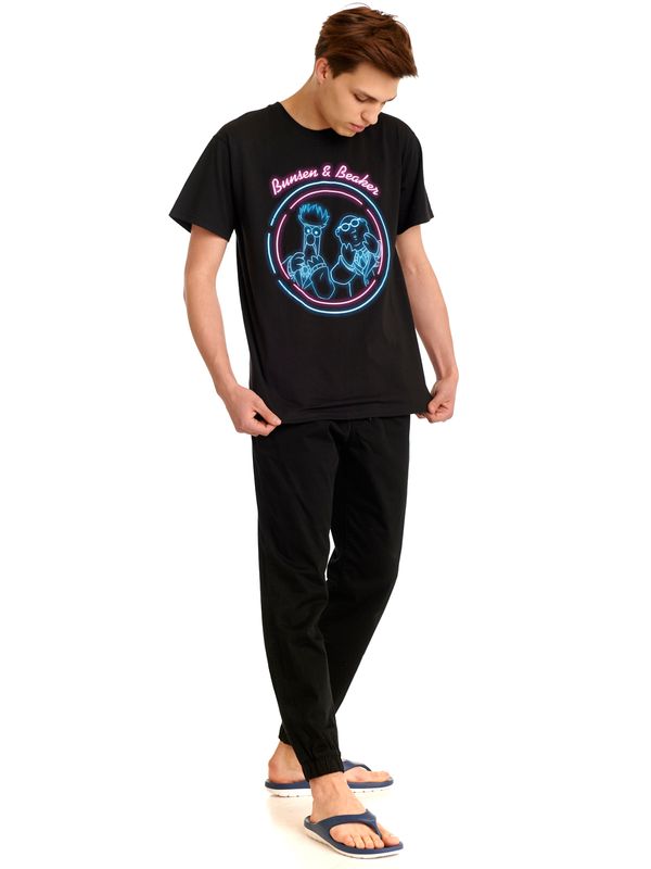 Nastrovje Potsdam The Muppets Bunsen & Beaker Herren T-Shirt schwarz Online