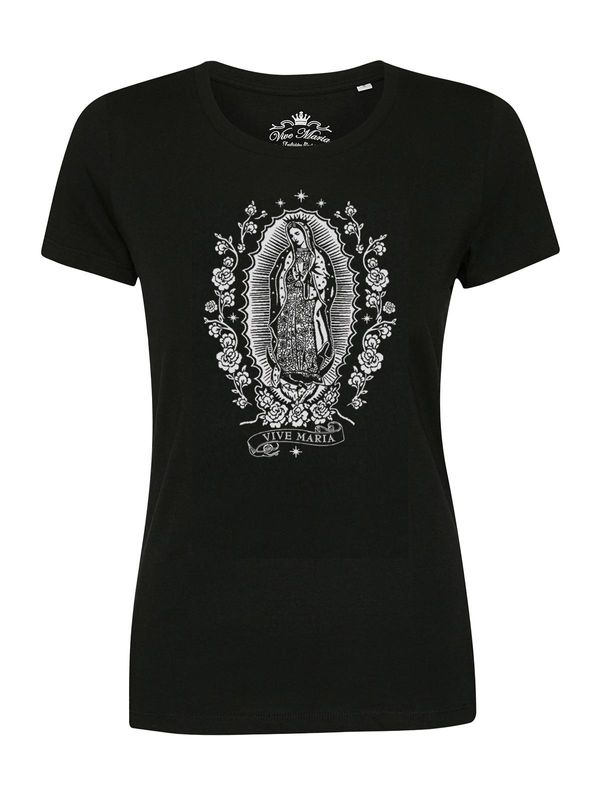 Nastrovje Potsdam Vive Maria Holy Virgin Damen T-Shirt schwarz Fabrikverkauf
