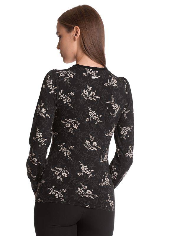 Nastrovje Potsdam Vive Maria Reverie Damen Langarmshirt schwarz allover Online Shopping