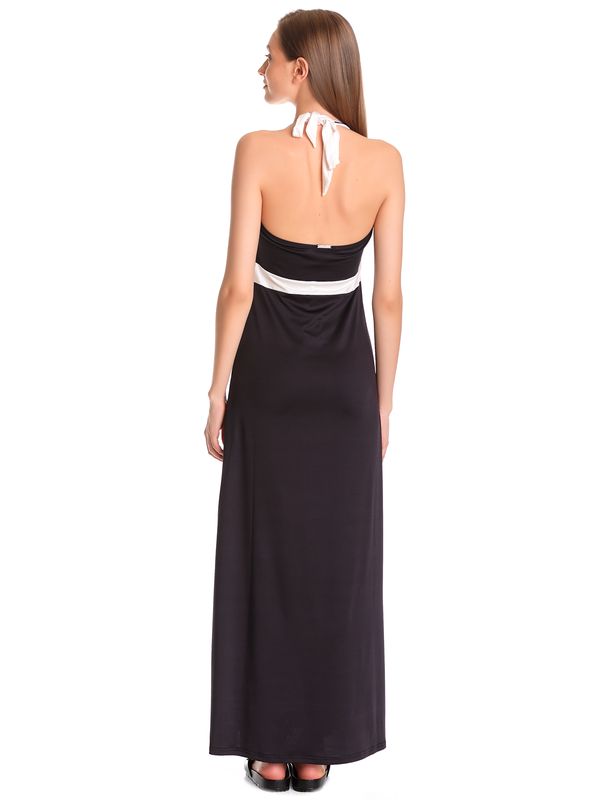 Nastrovje Potsdam Pussy Deluxe Criss Cross Damen Strandkleid schwarz/weiß Valentinstagsangebot