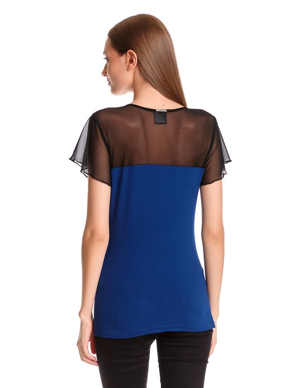 Nastrovje Potsdam Pussy Deluxe Blue Lovely Chic Damen T-Shirt blau Neueste Mode