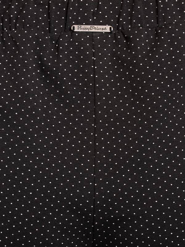 Nastrovje Potsdam Pussy Deluxe Dotties Damen Schlafhose schwarz allover Exklusive Angebote