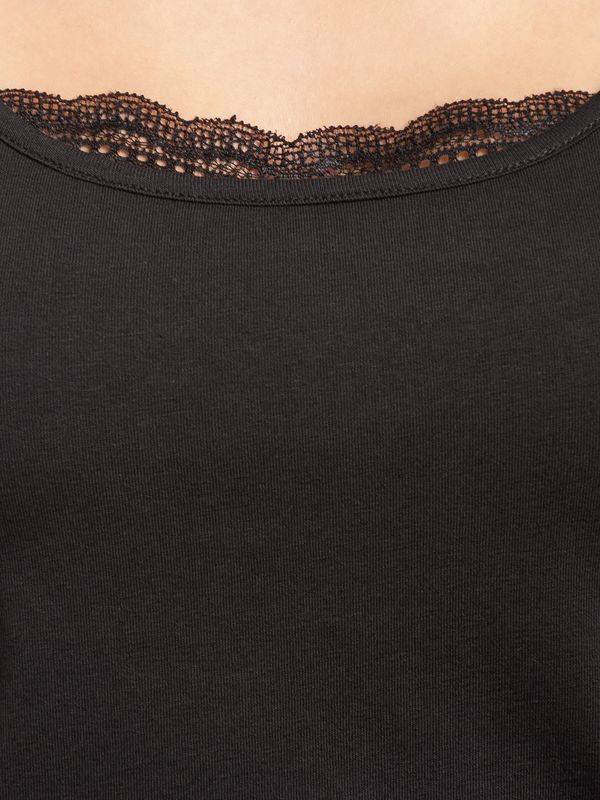 Nastrovje Potsdam Pussy Deluxe Dotties Damen Pyjama schwarz allover Blitzangebot