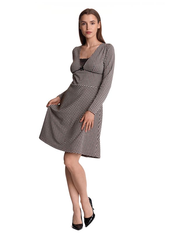 Nastrovje Potsdam Vive Maria Dandy Time Damen A-Linien-Kleid creme/allover 50% Rabatt für begrenzte Zeit