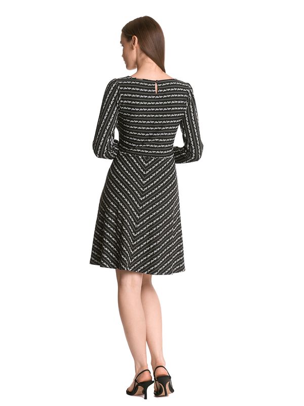 Nastrovje Potsdam Vive Maria Dandy Flower Damen A-Linien-Kleid schwarz allover Rabatte dieses Monats