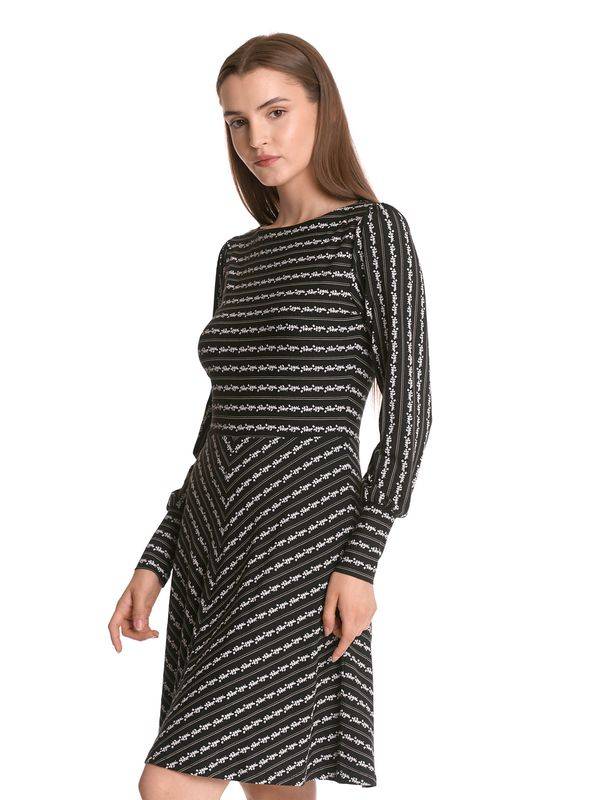 Nastrovje Potsdam Vive Maria Dandy Flower Damen A-Linien-Kleid schwarz allover Rabatte dieses Monats