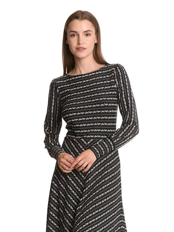 Nastrovje Potsdam Vive Maria Dandy Flower Damen A-Linien-Kleid schwarz allover Rabatte dieses Monats