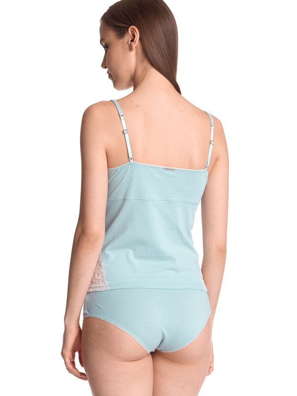 Nastrovje Potsdam Vive Maria My Nostalgia Damen Wäscheset: Top mit Panty blau Fabrikverkauf