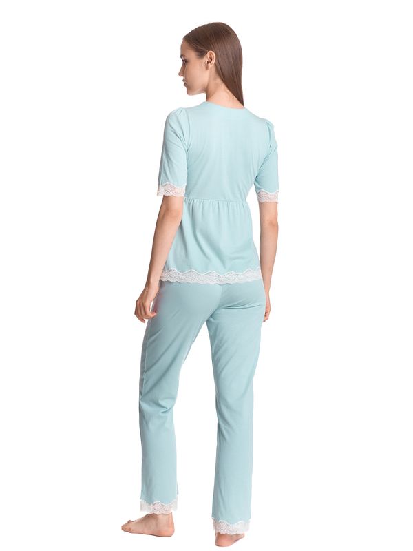 Nastrovje Potsdam Vive Maria My Nostalgia Damen Pyjama blau Sonderangebot
