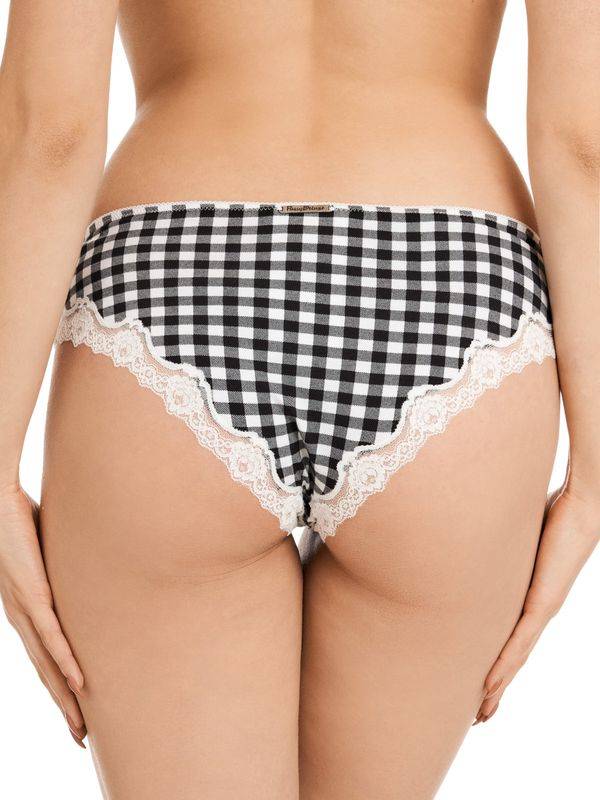 Nastrovje Potsdam Pussy Deluxe Plaid 3er Set Damen Panty-Set mehrfarbig Exklusivangebot