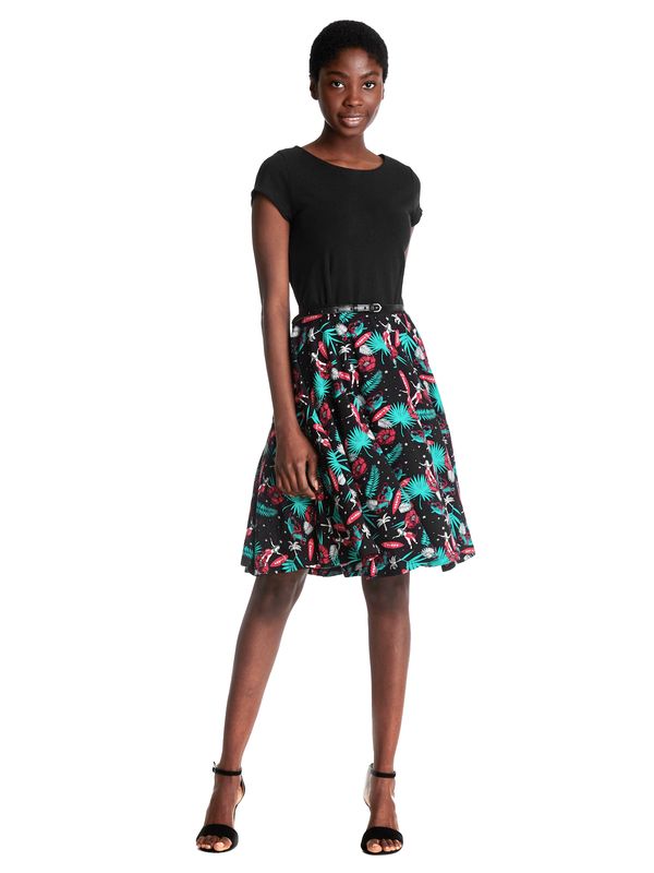 Nastrovje Potsdam Pussy Deluxe Aloha Damen Petticoat-Kleid schwarz/allover Vatertagsangebot
