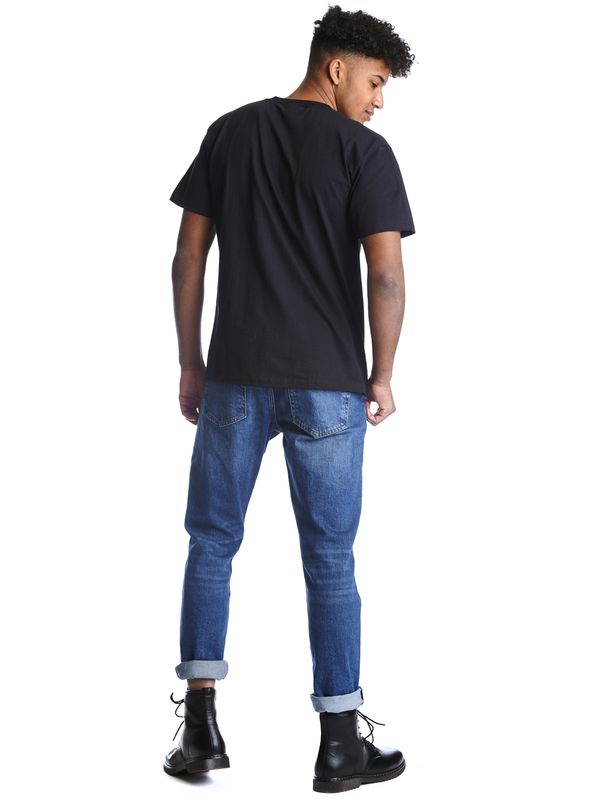 Nastrovje Potsdam The Mandalorian Warrior Herren T-Shirt schwarz Im Verkauf