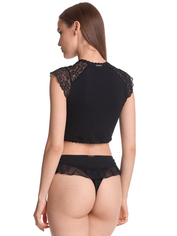 Nastrovje Potsdam Vive Maria Ladylove Damen Wäscheset: Top mit Slip schwarz Outlet