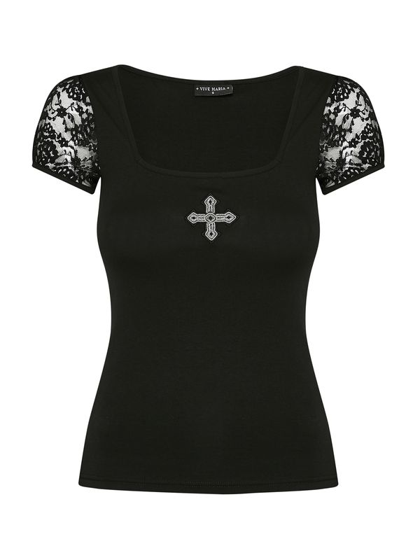 Nastrovje Potsdam Vive Maria Black Vamp Damen T-Shirt schwarz Verkauf