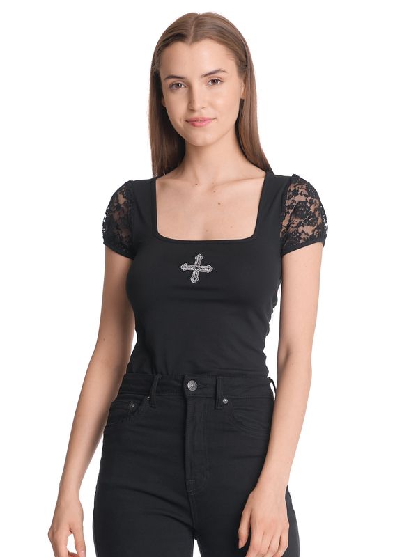 Nastrovje Potsdam Vive Maria Black Vamp Damen T-Shirt schwarz Verkauf