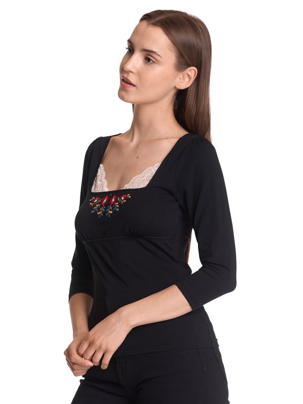 Nastrovje Potsdam Vive Maria Meadow Love Damen Langarmshirt schwarz Angebote