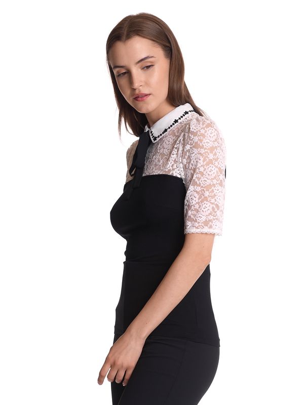 Nastrovje Potsdam Vive Maria My Melody Damen Schlupfbluse creme/schwarz im Angebot