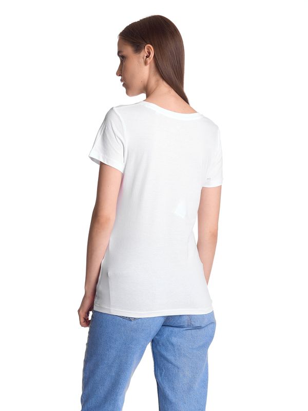 Nastrovje Potsdam Vive Maria College Maria Damen T-Shirt weiss Rabatt