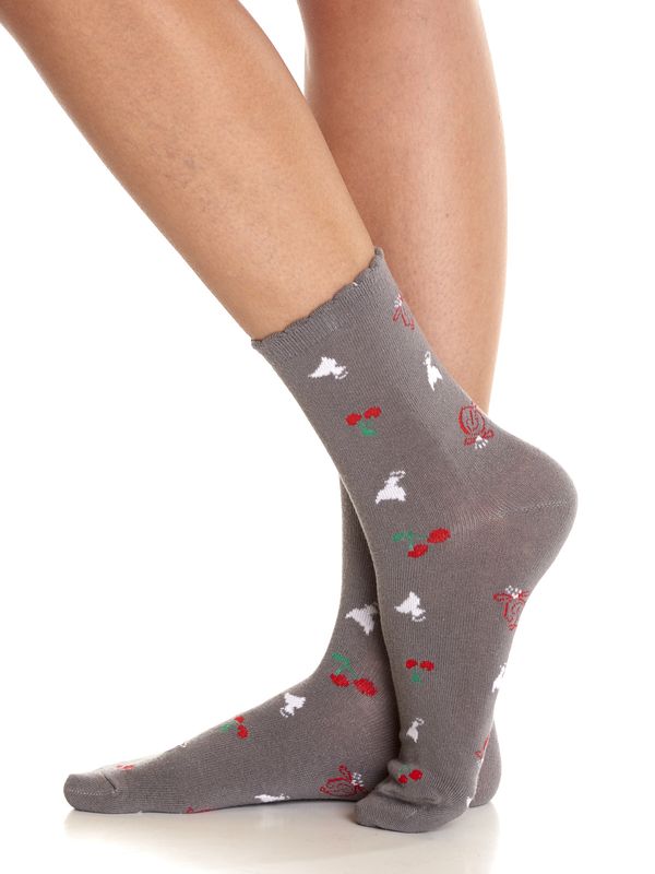 Nastrovje Potsdam Pussy Deluxe Cherry Logos & Cats 3 Pack Socks mulicolour Große Rabatte