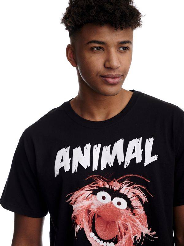 Nastrovje Potsdam The Muppets Ready To Rock Herren T-Shirt schwarz Neuheiten