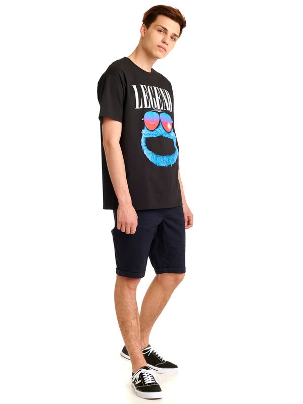 Nastrovje Potsdam Sesamstrasse Cookie Legend Herren T-Shirt schwarz Saisonale Angebote