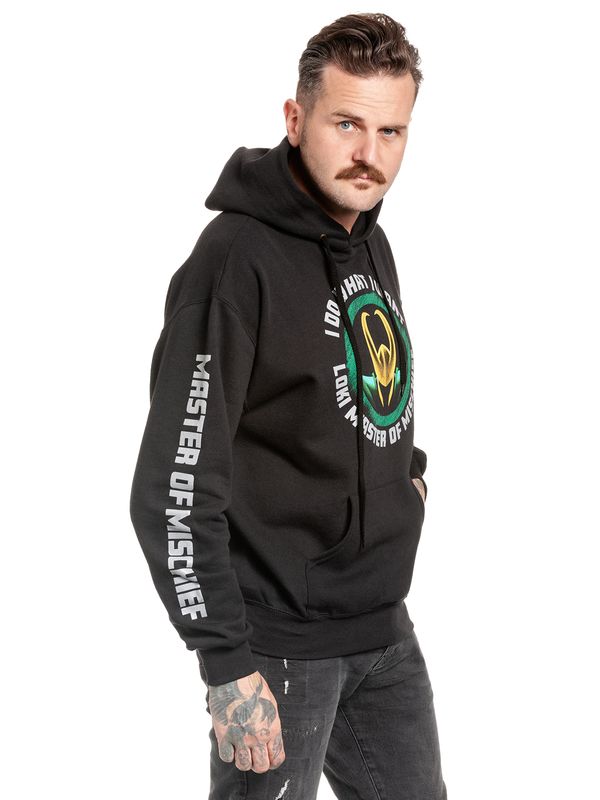 Nastrovje Potsdam Loki Master Of Mischief Herren Kapuzensweatshirt schwarz Tägliche Deals