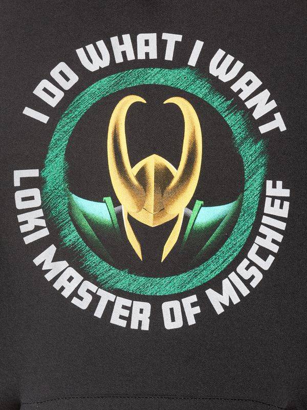Nastrovje Potsdam Loki Master Of Mischief Herren Kapuzensweatshirt schwarz Tägliche Deals