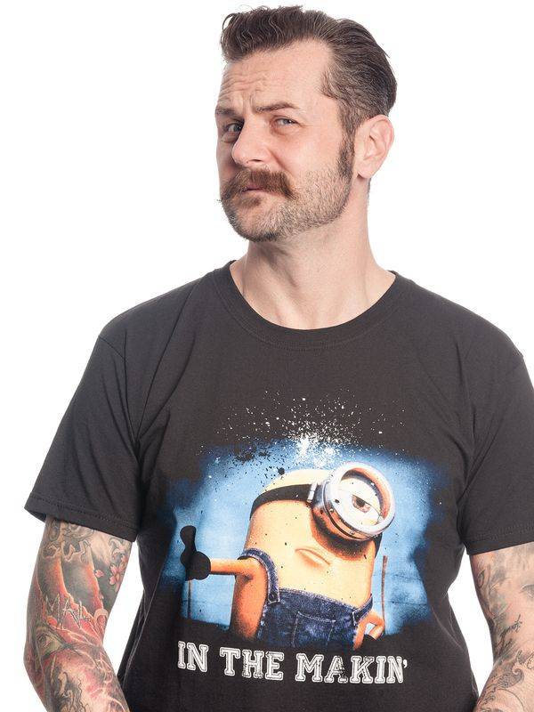 Nastrovje Potsdam Minions In The Makin&#039; Herren T-Shirt schwarz Super Sparpreis