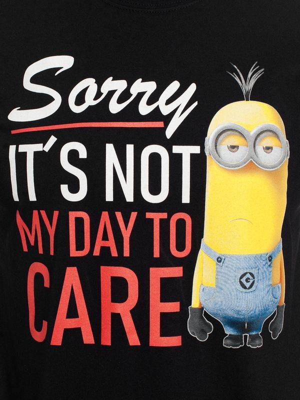 Nastrovje Potsdam Minions I Don&#039;t Care Herren T-Shirt schwarz Wochenangebot