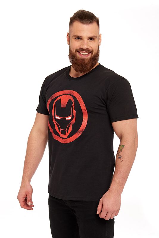 Nastrovje Potsdam Iron Man Sign Herren T-Shirt schwarz JETZT KAUFEN