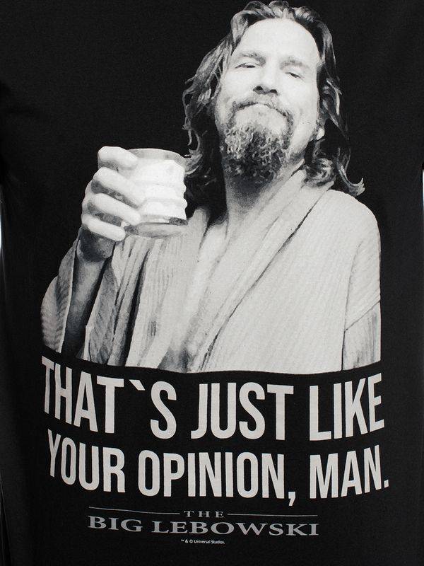 Nastrovje Potsdam The Big Lebowski Dude Herren T-Shirt schwarz Bis zu 50% Rabatt