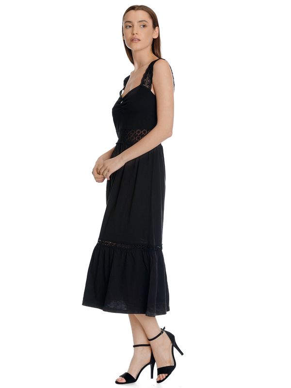 Nastrovje Potsdam Vive Maria Weekend Summer Damen Trägerkleid schwarz Fabrikladen