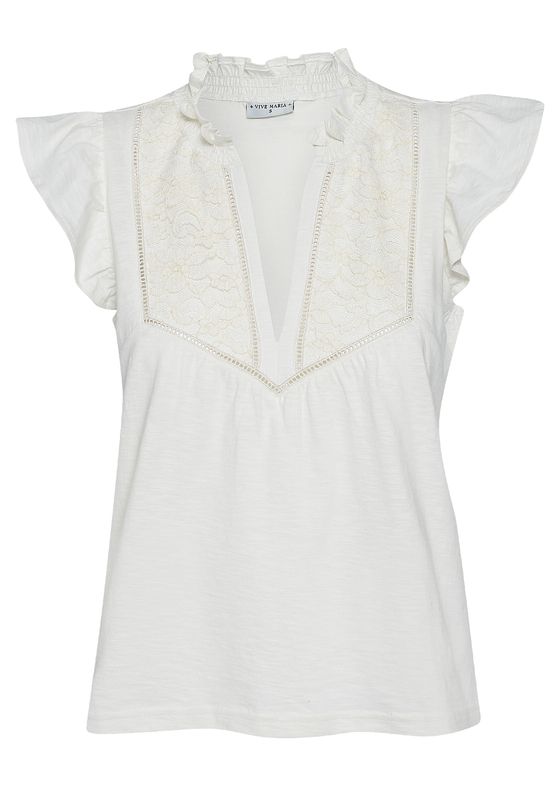 Nastrovje Potsdam Vive Maria Summer Day Damen Blusentop creme Begrenzt auf 3 Tage