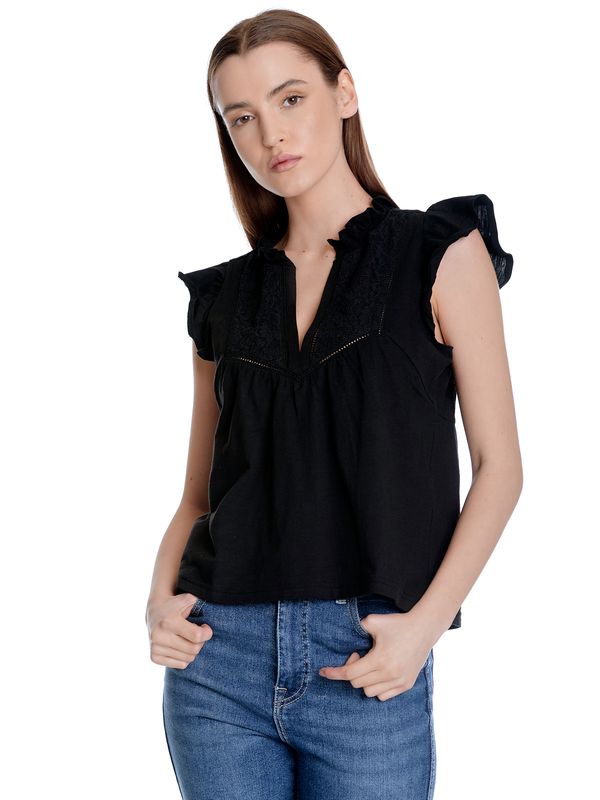 Nastrovje Potsdam Vive Maria Summer Day Damen Shirtbluse schwarz Speichern exportieren