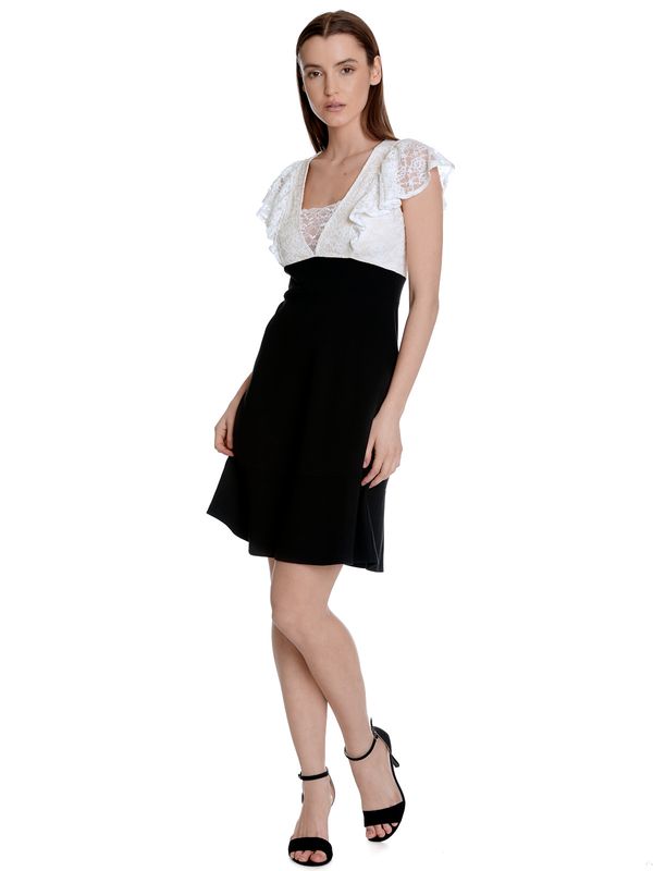 Nastrovje Potsdam Vive Maria Lovely Party Damen A-Linien-Kleid creme allover/schwarz Black Friday Preise
