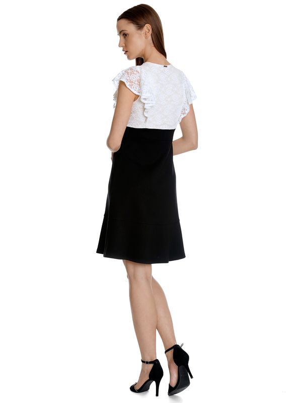 Nastrovje Potsdam Vive Maria Lovely Party Damen A-Linien-Kleid creme allover/schwarz Black Friday Preise