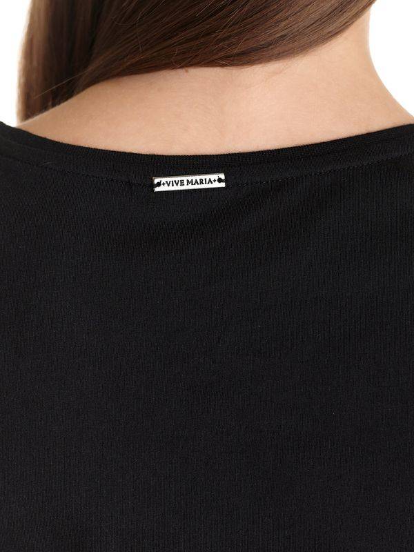 Nastrovje Potsdam Vive Maria Logo Dream Damen T-Shirt schwarz zollfrei