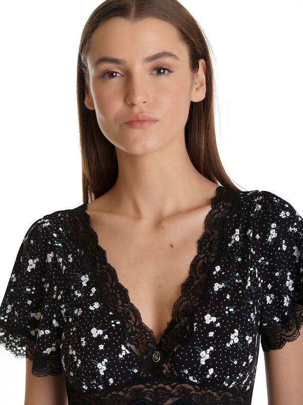 Nastrovje Potsdam Vive Maria Valérie In Paris Damen T-Shirt schwarz allover 50% Rabatt für begrenzte Zeit