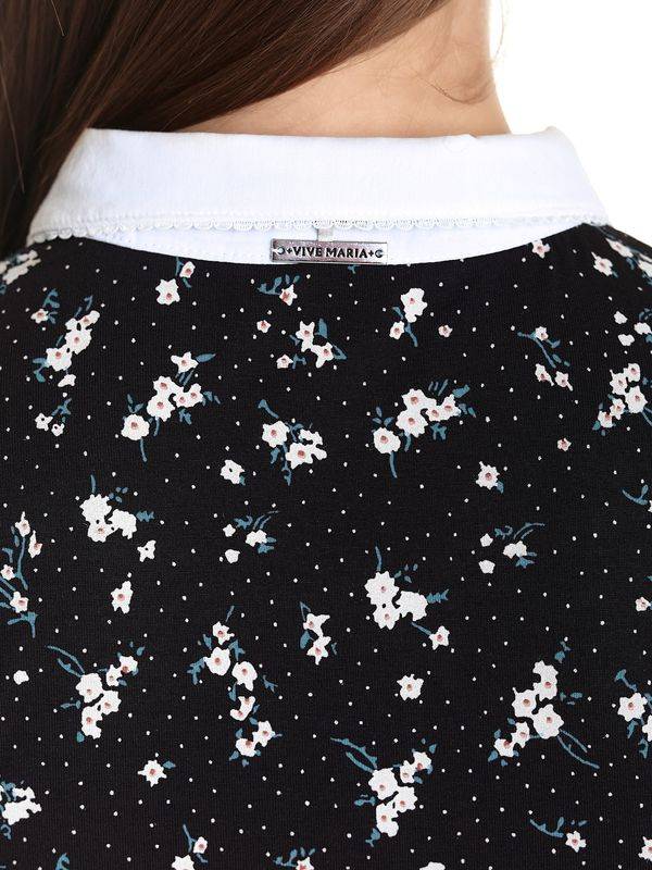 Nastrovje Potsdam Vive Maria Ma Valérie Damen A-Linien-Kleid schwarz allover Outlet