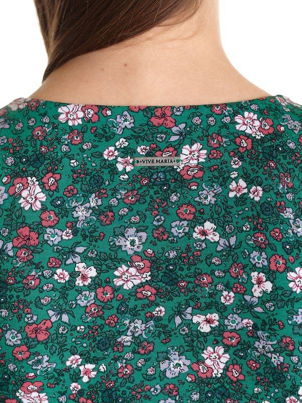 Nastrovje Potsdam Vive Maria Garden Of Eden Damen T-Shirt grün allover im Angebot