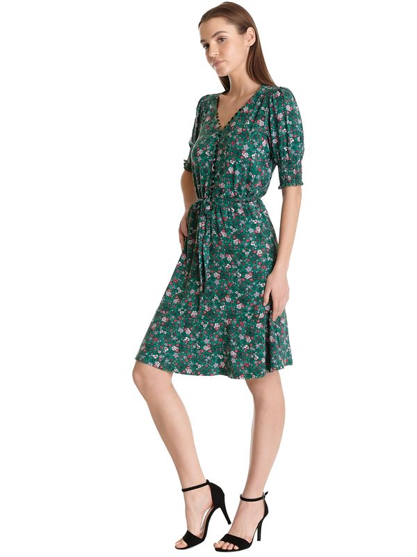 Nastrovje Potsdam Vive Maria My Lovely Garden Damen A-Linien-Kleid grün allover Günstiger Verkauf