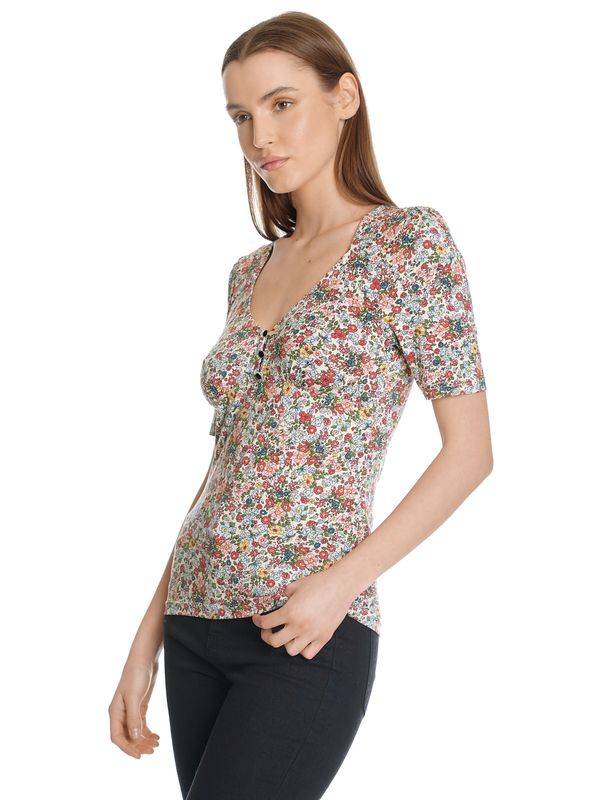 Nastrovje Potsdam Vive Maria French Girl Damen T-Shirt creme/allover Fabrikverkauf