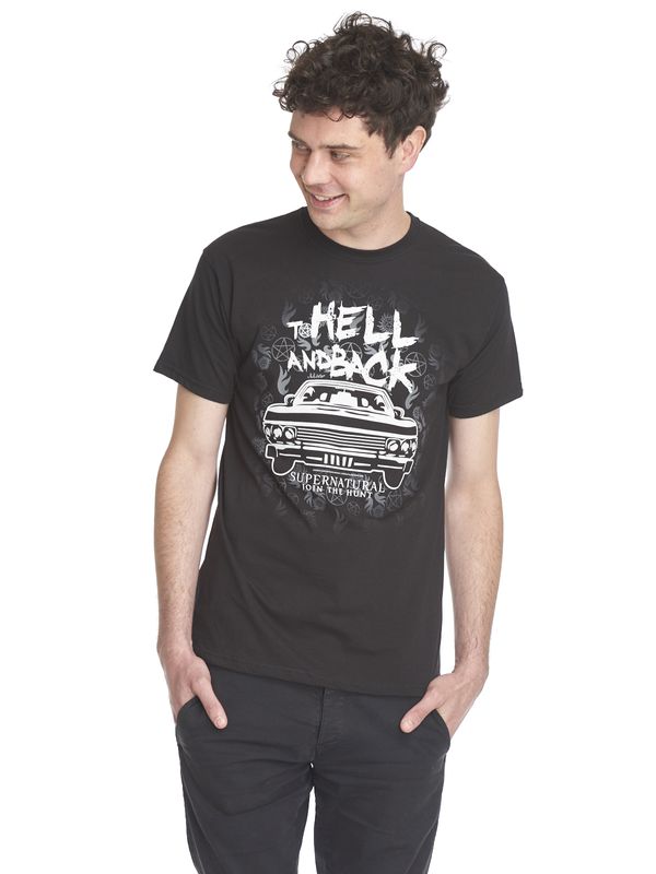Nastrovje Potsdam Supernatural To Hell Herren T-Shirt schwarz Limitierter Zeitrabatt