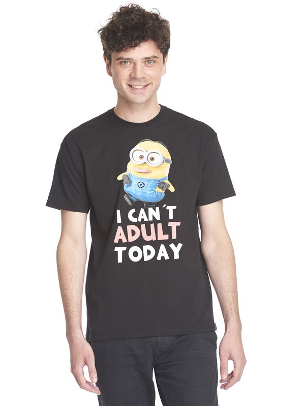 Nastrovje Potsdam Minions Adult Herren T-Shirt schwarz Fabrik Onlineshop