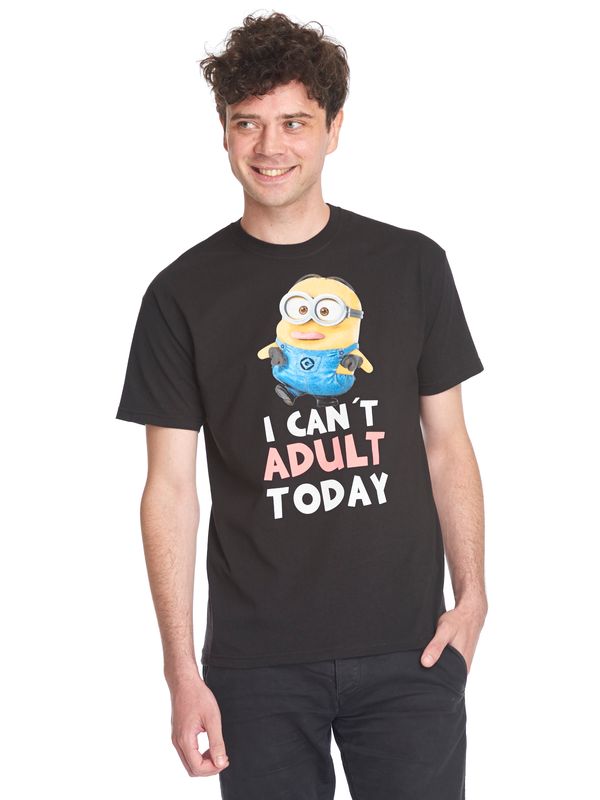 Nastrovje Potsdam Minions Adult Herren T-Shirt schwarz Fabrik Onlineshop