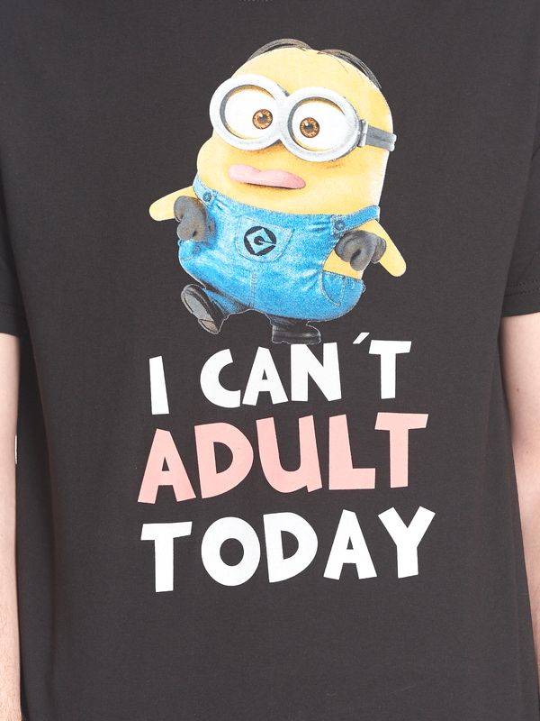 Nastrovje Potsdam Minions Adult Herren T-Shirt schwarz Fabrik Onlineshop