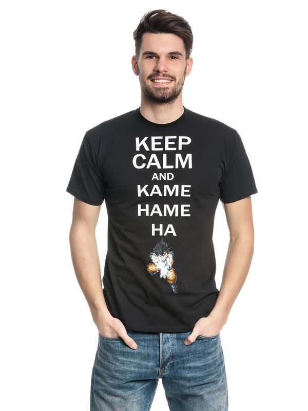 Nastrovje Potsdam Dragon Ball Z Keep Calm And Kamehameha Männer T-Shirt Begrenztes Angebot