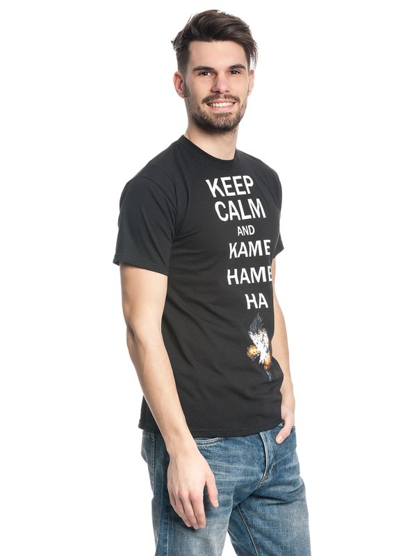 Nastrovje Potsdam Dragon Ball Z Keep Calm And Kamehameha Männer T-Shirt Begrenztes Angebot